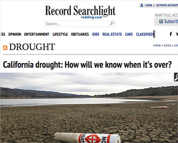 California drought: How will w know when it's over? article headline