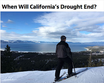 When Will California's Drought End? article headline
